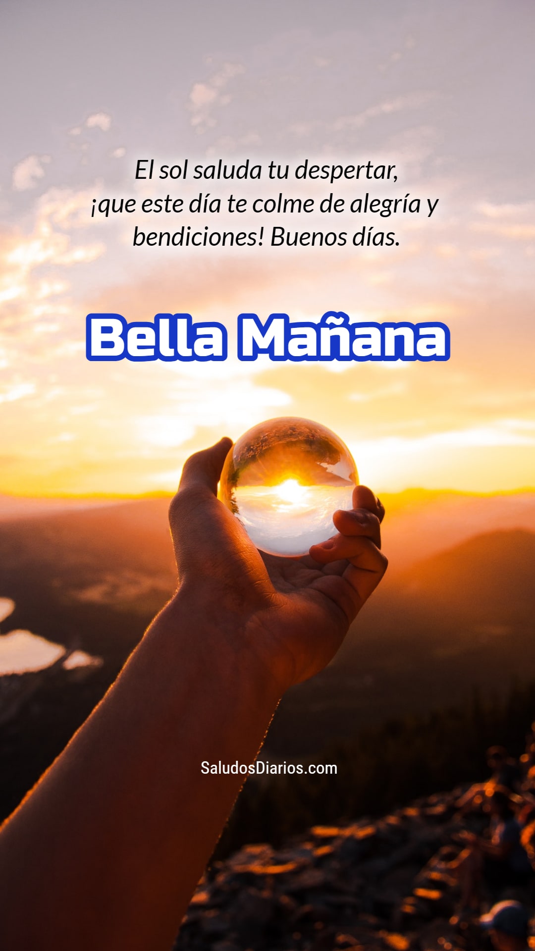 Bello amanecer, Alegría, Mensajes, Buen día - Saludos Diarios