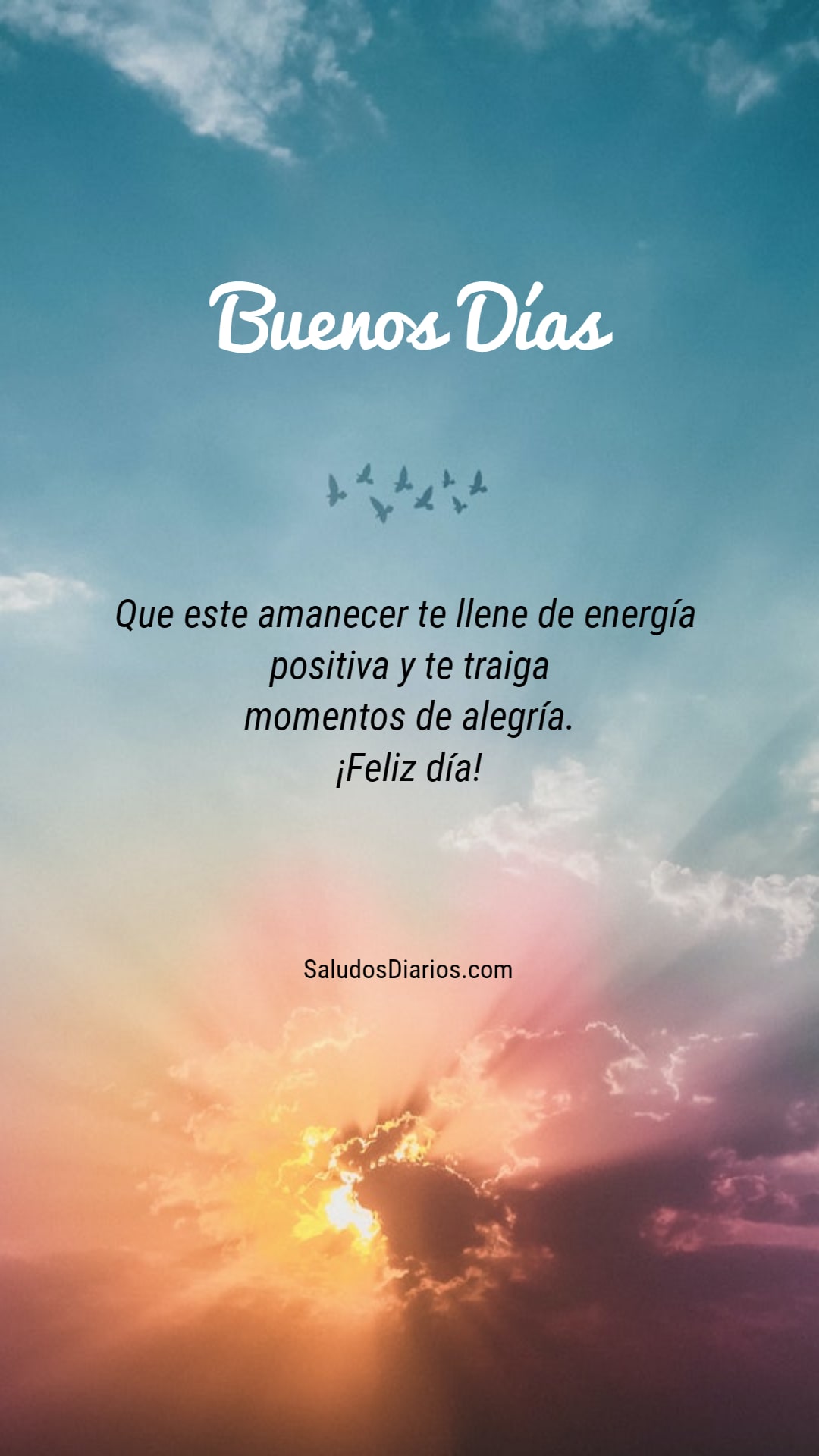 Bello amanecer, Frases, Cielo bonito, Buen día - Saludos Diarios