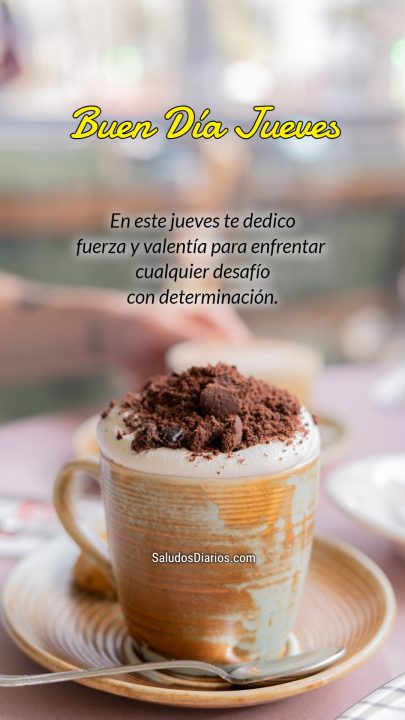 Bonito día, Jueves, Desayunar bien, Enviar frase