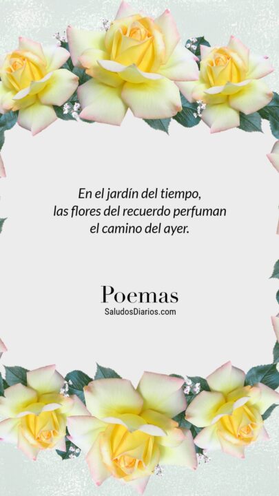 Lindos suspiros, Jardín, Poemas, Mensajes dedicar - Saludos Diarios