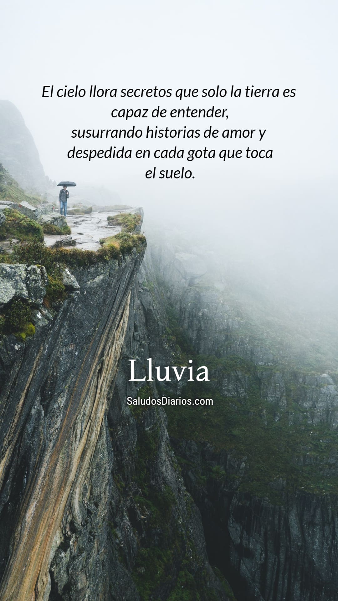 Mensajes bonitos, Lluvia naturaleza, Frases historias - Saludos Diarios