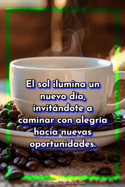 Sol bella mañana, Café caliente, Ideas imagen